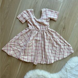 Alice & Ames Plaid Swing Dress